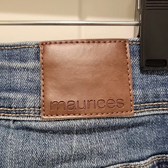 Maurices Blue Boot Cut Jeans Classic Jeans Size 12 Short - Picture 7 of 10